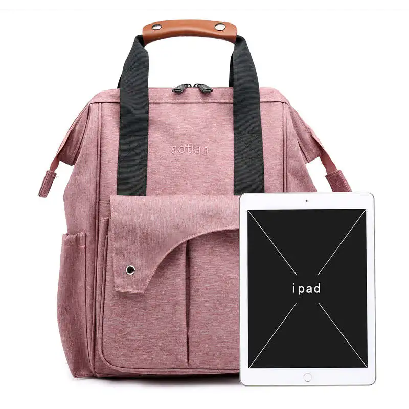 Модный Большой Вместительный женский рюкзак, дизайн, нейлоновая дышащая многофункциональная сумка для мам, Высококачественная женская сумка на плечо