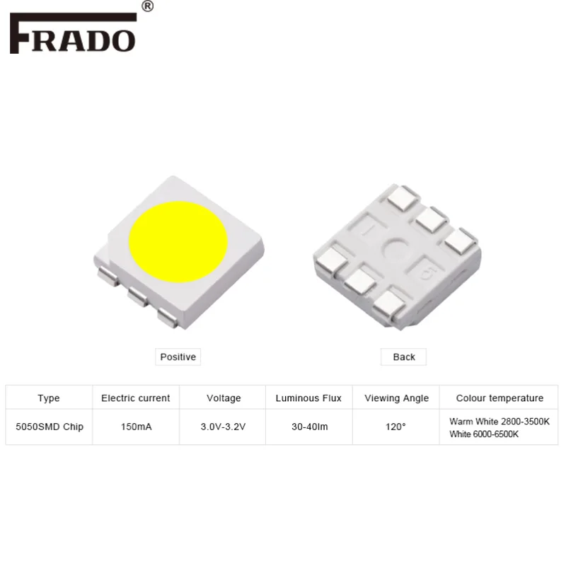 100 шт./лот Epistar излучающий диод SMD 5730 5050 2835 Чип-светодиоды световые бусины 3000 K 6500 K SMT для светодиодной ленты прожектор лампы