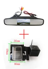 Цвет заднего вида Камера для Jeep Wrangler 2012-2013, с 4.3 inch зеркало заднего вида Мониторы
