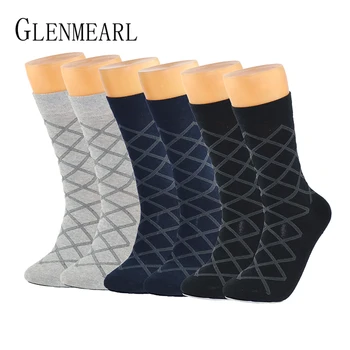

Combed Cotton Men Dress Socks Quality Brand New Fahion Casual Soft Breathable Coolmax Business Long Male Socks For Men Plus Size