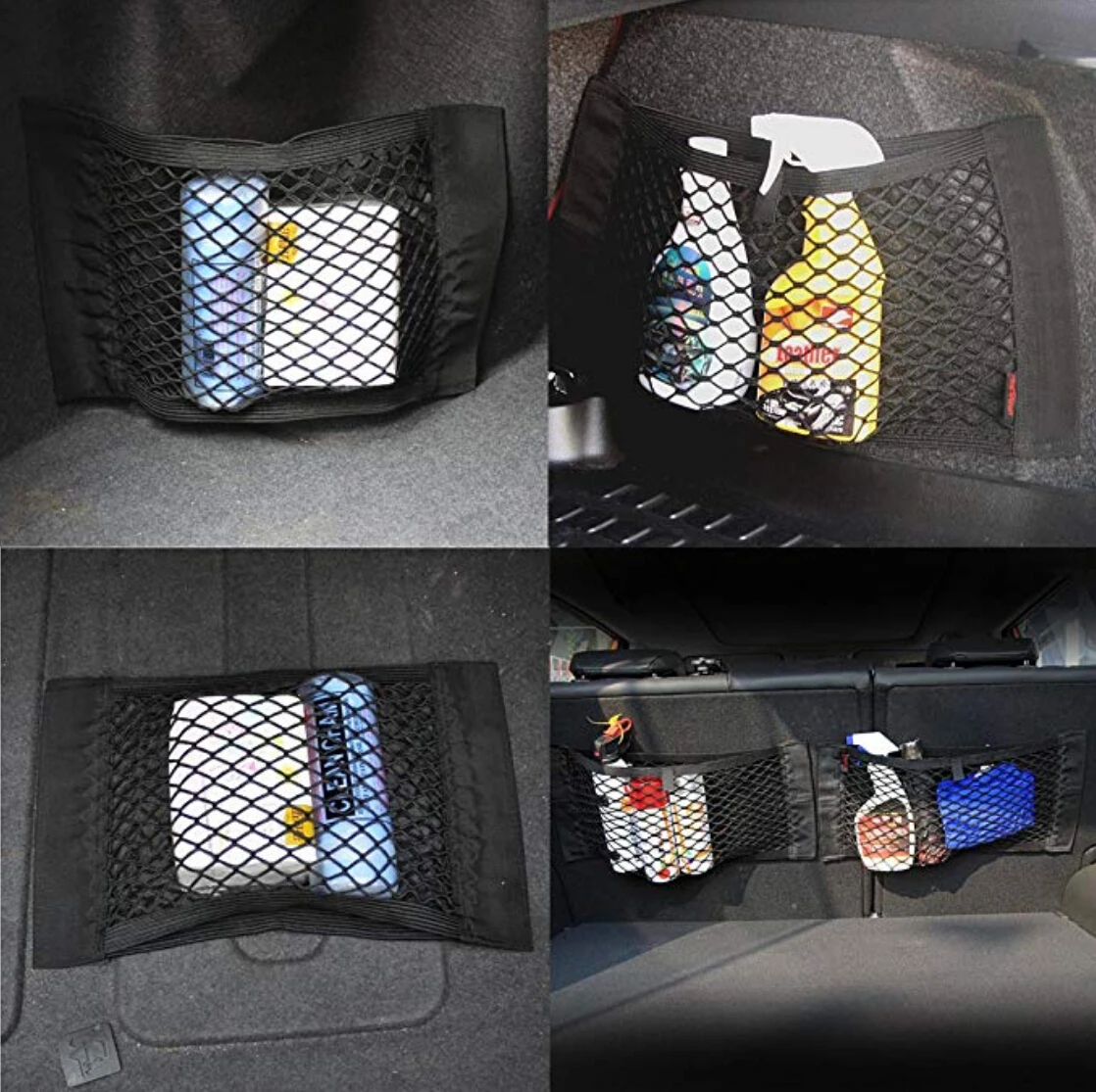 

Car Styling Rear Trunk Seat Net Storage Bag Pocket For Renault Kangoo DACIA Scenic Megane Sandero Captur Twingo Modus Koleos