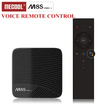 Mecool M8S PRO Tv Box Android 7.1 Smart Set-Top Box Amlogic S912 Cortex-A53 CPU Bluetooth 4 4K Voice Remote Control PK X96 Mini