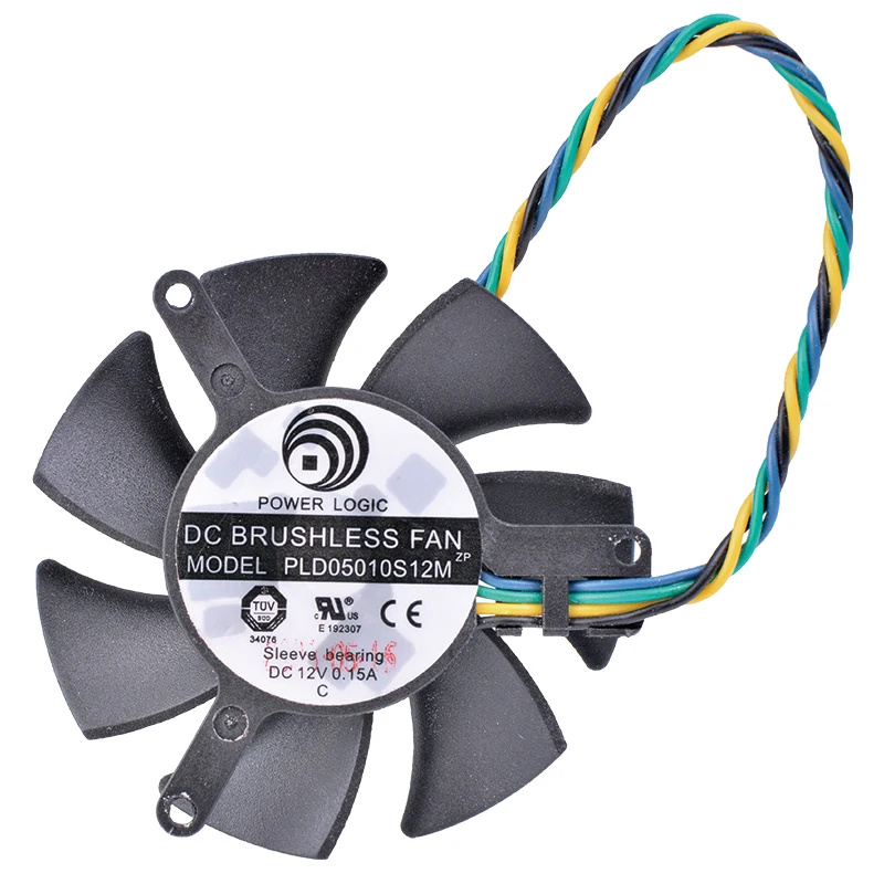 NEW Zotac 9400GT GT210 GT520 graphics card fan PLD05010S12M 4-Pin