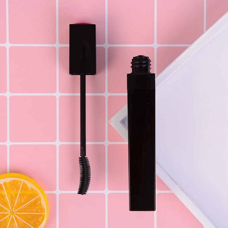 

1pcs Black Square/Round Portable Empty Mascara Tube Eyelash Vial Liquid Bottle plastic Container