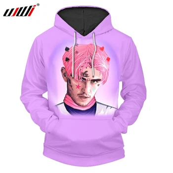 

UJWI Lil Peep 3d Printed Hoodies Men Clothing Casual Dropshipping Pullover Hoodie Sweatshirt Plus Size Oversized O-Neck Hooded