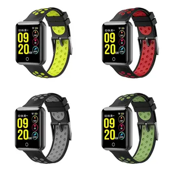 

New Q18 1.54 Super-large Screen Full Zinc Alloy IP68 Waterproof Ultra-long Standby Time Brand New UI Sports Smart Watch