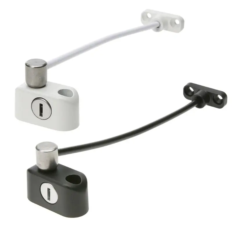 

1Set 20cm Lock Window Restrictors Security Lock Kids Room Window Limit Lock Anti-theft Window Lock + Two Keys Free Shipping