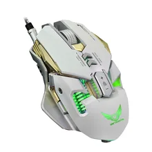 Professional X300 4000 DPI Optical Mechanical Wired Gaming Mouse 7 Button LED USB For PC Laptop Computer Pro Gamer