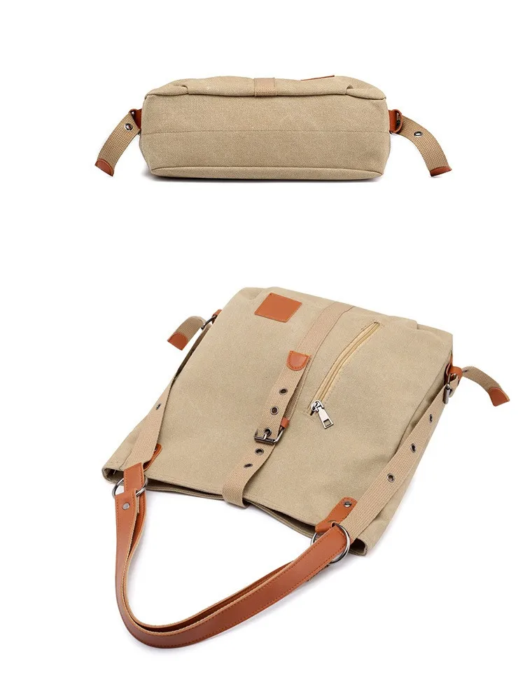 MJ Canvas Women Handbag Simple Design Tote Bag Female Large Capacity Canvas Bucket Shoulder Bag 2018 New Fashion Shopping Bags (13)