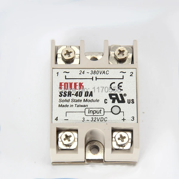 SSR-40DA 40A SSR40DA 1PCS NEW FOTEK Solid State Relay #LRR