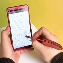 Пуховый закрытый конденсаторная ручка ipad tablet phone stylus конденсаторный микрофон для смартфонов, планшетов, iPhone6s 7 8 Xs max