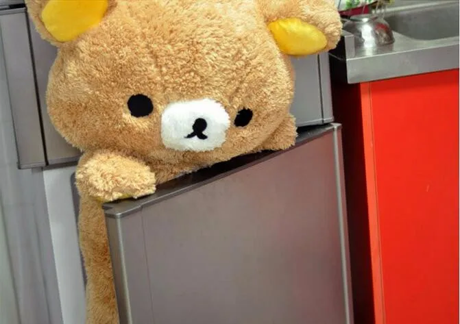 1 шт. 55 см Подробная информация о San-x Rilakkuma расслабляющий медведь милая мягкая подушка/плюш/кукла