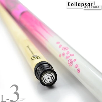 

New Collapsar 2018 Billiard Pool Cue L03 Pink Ladies Cue 58Inch 2PC Maple Stick Radial Pin 19oz 20oz Free ship
