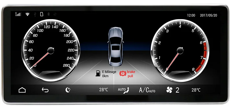 10,25 ''Android 9,0 4G ram 64G rom автомобильный dvd-плеер gps навигация для mercedes Benz CLA GLA класс W176 2012- радио 4G sim