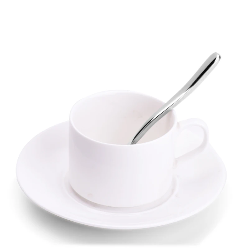 المطبخ بار Coffeeware القهوة المجارف سميكة الفولاذ المقاوم للصدأ قبضة ذراع التدوير القهوة الحلوى أثار ملعقة 4 قطعة/الوحدة
