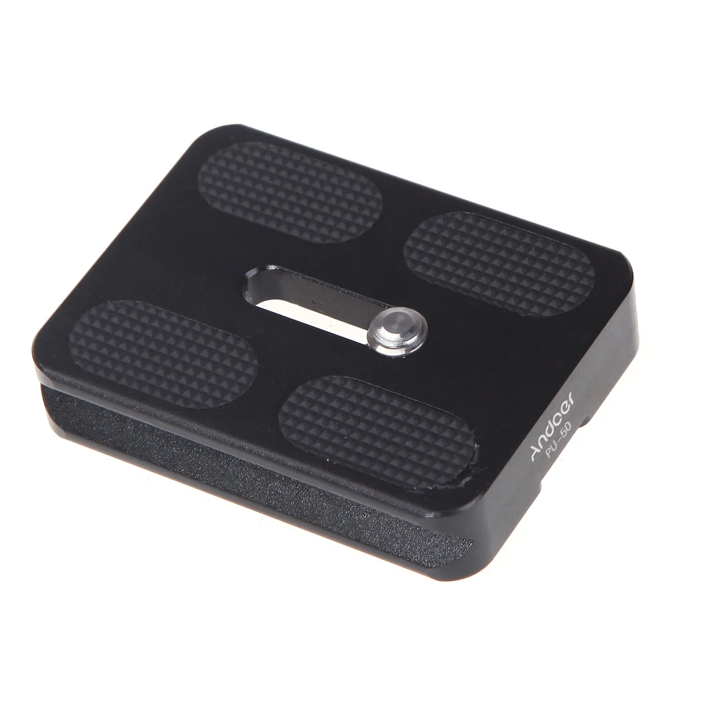 

Andoer PU-50 Quick Release Plate for Benro B0 B1 B2 J1 N1 Tripod Ballhead Arca Swiss Quick Release Plate 2018 New