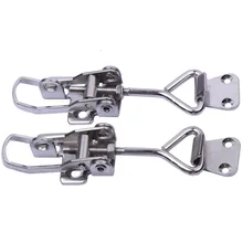 2 шт. большой размер лодка морской Регулируемый нержавеющая сталь запираемый Засов/удерживайте/Люк зажим