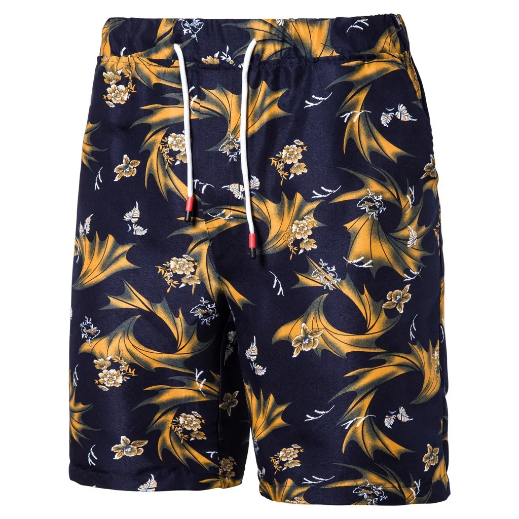 

2019 Men's Sports Short Beach Shorts Bermuda Board Shorts Surfing Swimming Boxer Trunks Bathing Suits Swimwear Swimsuits