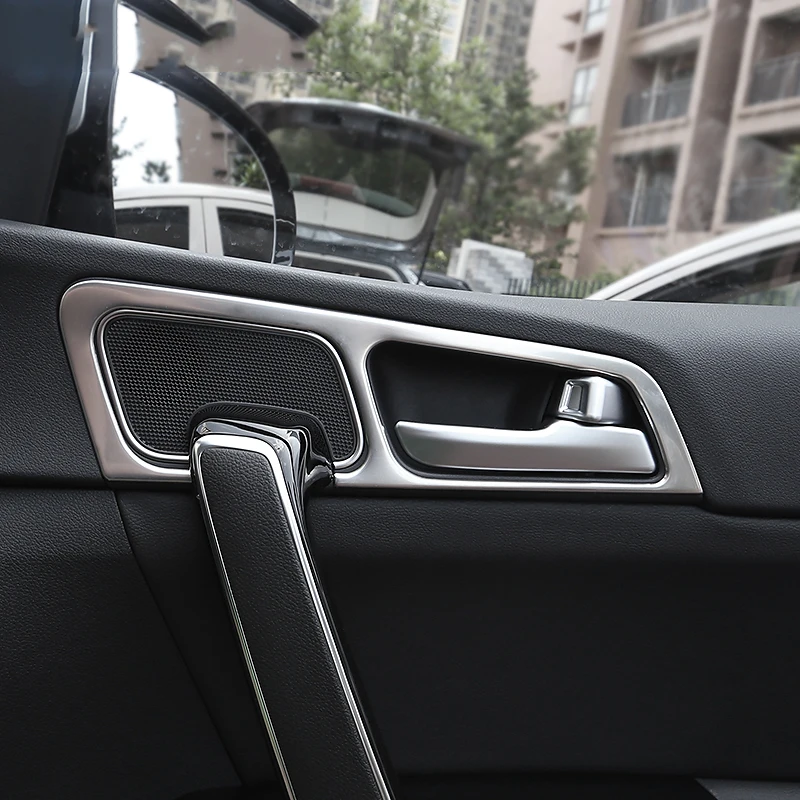 Car Styling For KIA Sportage 2016 2017 4th Ge ABS Matte Door Handle Bowl Cover Trims Inner Armrest Decoration Covers 4Pcs | Автомобили и