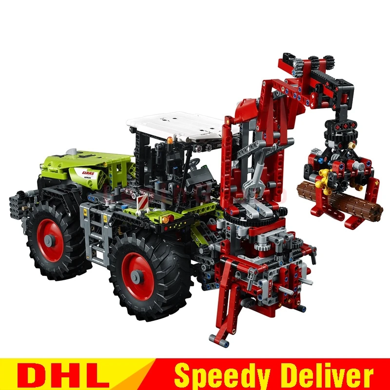 LEPIN 20009 1977Pcs Technic Technic Claas Xerion 5000 Trac Vc Model Building figures Blocks Brick legoings Toys Gift Clone 42054