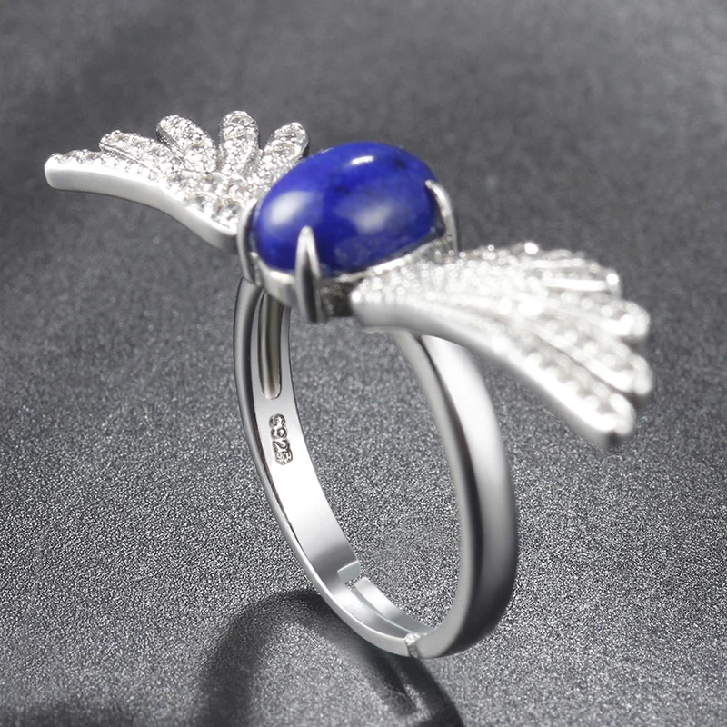 Pandulaso Крылья Свободы кольца 925 стерлингового серебра--Кольца DIY модные европейские ювелирные изделия для Для женщин оптовая продажа Женские