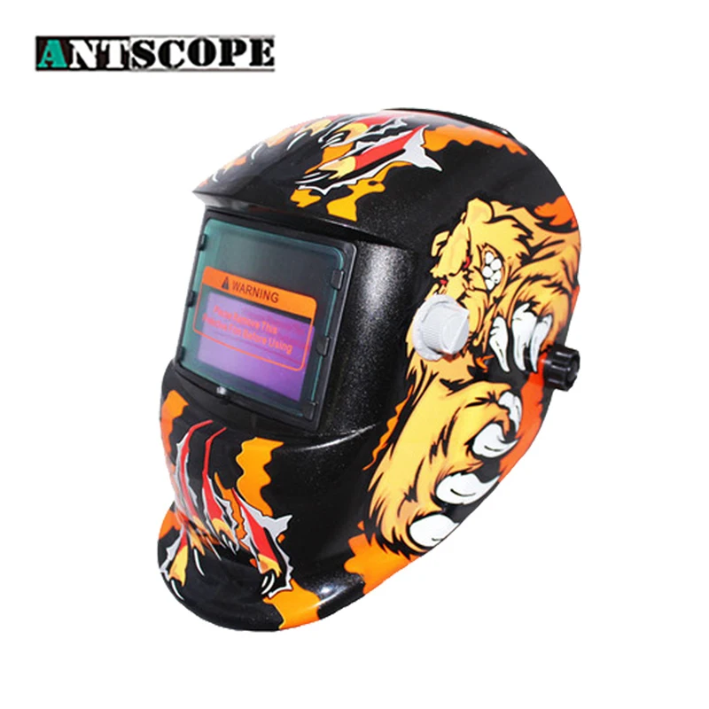 

Auto Darkening Welding Helmet Solar Welder Cap Electric Welding Mask with Protective Lens for Mig MMA Weld Machine Hard Helmet