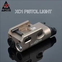 AIMTIS SF XC1 тактический фонарь пистолет мини охоты светодио дный фонарик Airsoft Военная Оружие Огни Tac Lanterna выстрел G17 G18 G19