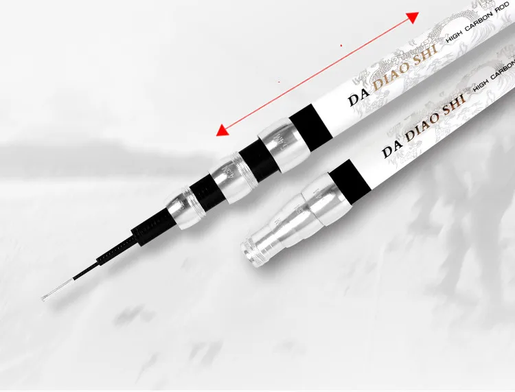Высокоуглеродный полый полюс ультра легкий Супер жесткий тайваньский удочка рыболовные удочки позиционирование Canne Pesca рыболовные снасти и инструмент