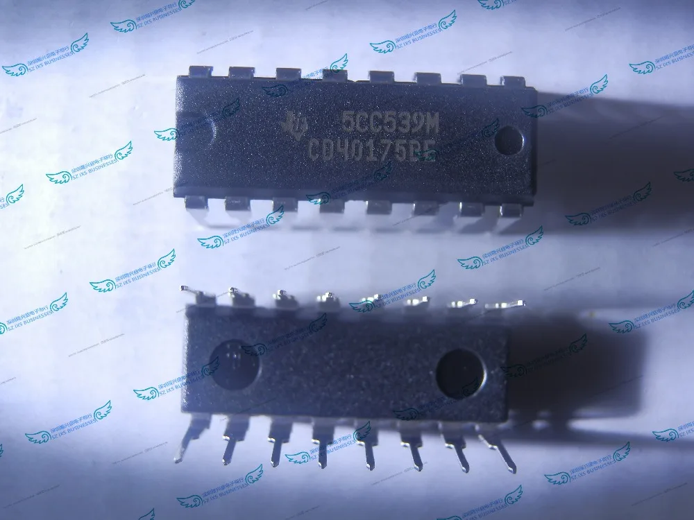 

5PCS/lot Original CD40175BE CD40175 DIP16 IC CMOS QUAD D-TYPE FLIP-FLOP