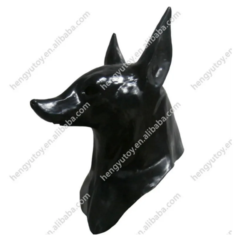 

Hot Latex Mask Walker Props Scary Horror Greek Anubis Mask