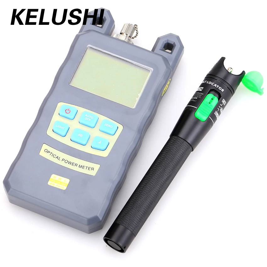 T25M Handheld Fiber Optic Power Meter 800~1700nm + T15M Mini Optical Light Source 1310 1550nm