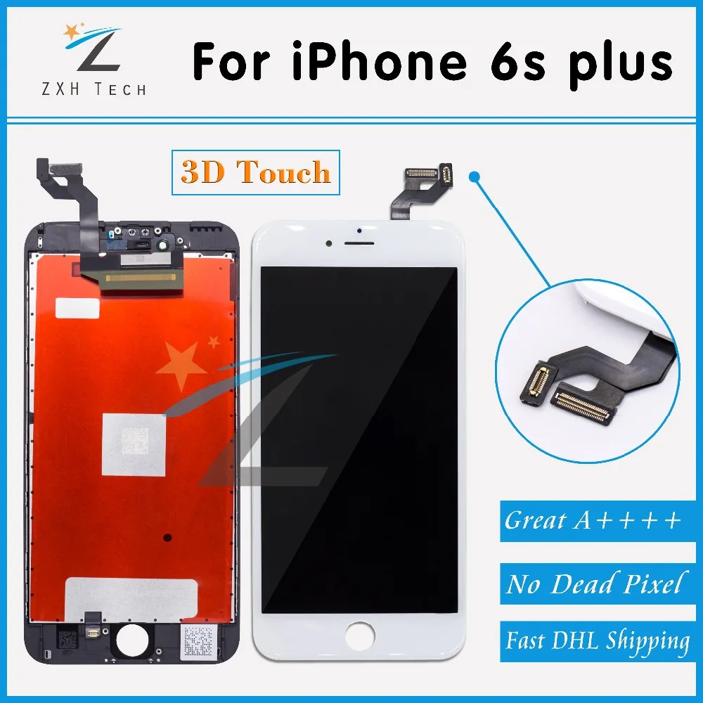 Prix pour 3 PCS/LOT Aucun Spot A + + + + pour iPhone 6 s plus LCD Assemblée Complet avec Écran Lentille De Remplacement Pantalla avec Expédition Libre de DHL Prix pour 3 PCS/LOT Aucun Spot A + + + + pour iPhone 6 s plus LCD Assemblée Complet avec Écran Lentille De Remplacement Pantalla avec Expédition Libre de DHL