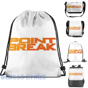

Funny graphic print shoulder Bags women Point Break Single shoulder backpack travel for men Gym Bag
