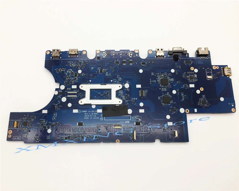 Fulcol для DELL Latitude 15 E5550 Материнская плата ноутбука SR211 3755U Процессор ZAM80 LA-A911P протестированная работа