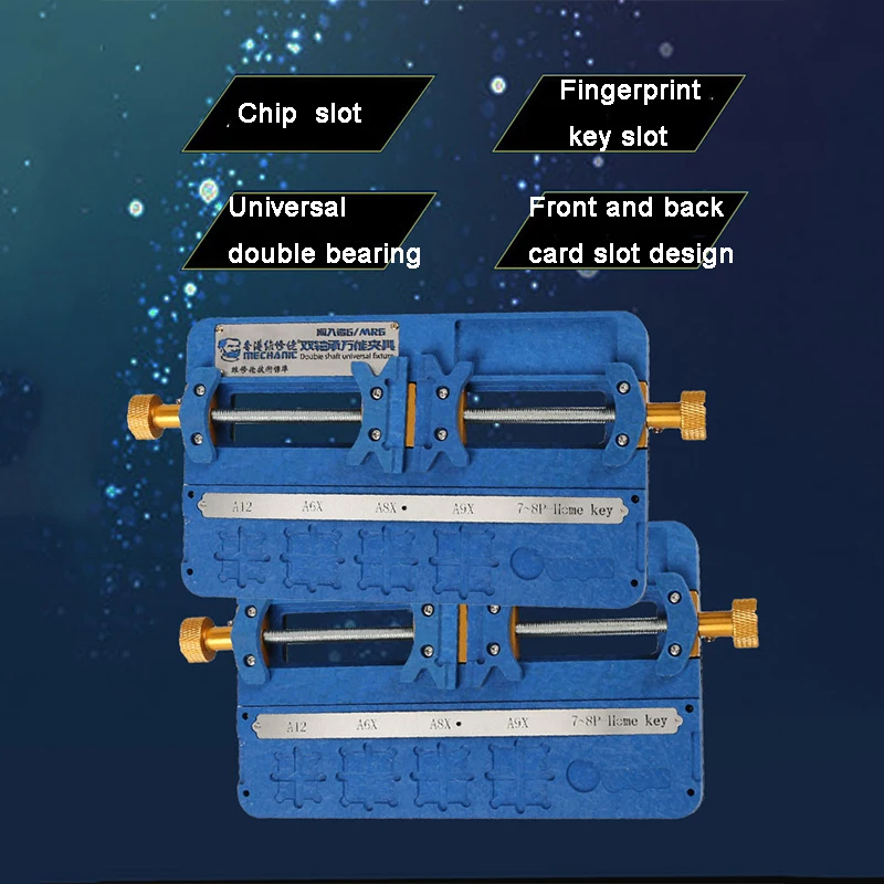 Механик двойной вал универсальная материнская плата приспособление микросхема материнская плата сборочное приспособление ремонт обслуживания платформы для мобильных телефонов