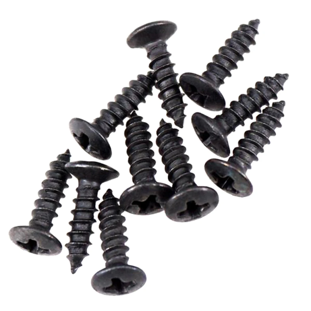 50PCS Pickguard Scratch Plate Mounting Screws for Electric Guitar/ Bass Parts Accessories