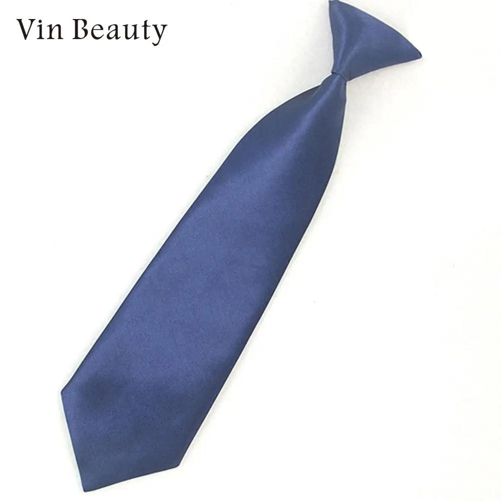 Галстуки атласная бабочка для мальчиков детская Бабочка Регулируемый подарок галстук мода свадьба эластичный дети - Цвет: Navy blue