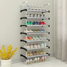 Simple Shoe Rack Easy Assembly Home Dorm Shoes Storage Rack Space Saving Removable Shoe Organizer Shelf