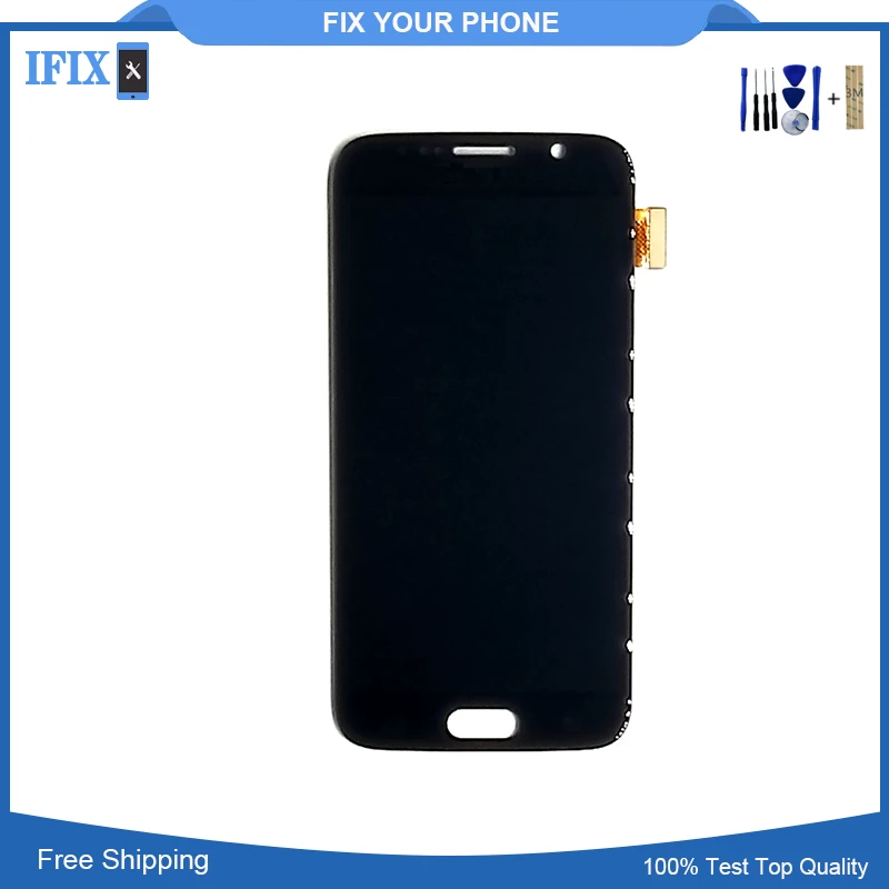 

Tested LCD for Samsung for Galaxy S6 G920 G920f G920i G920A G920K LCD Screen Assembly Super AMOLED S6 OLED 5pcs/lot