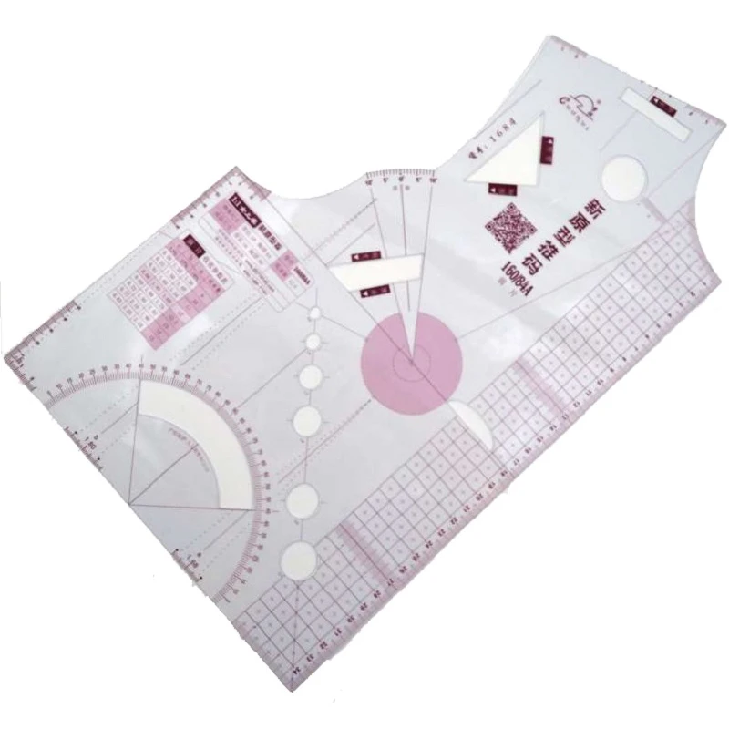  1:1 Fashion Cloth Design Ruler Crop Mold School Student Teaching Apparel Drawing Template Garment P - 33060411605