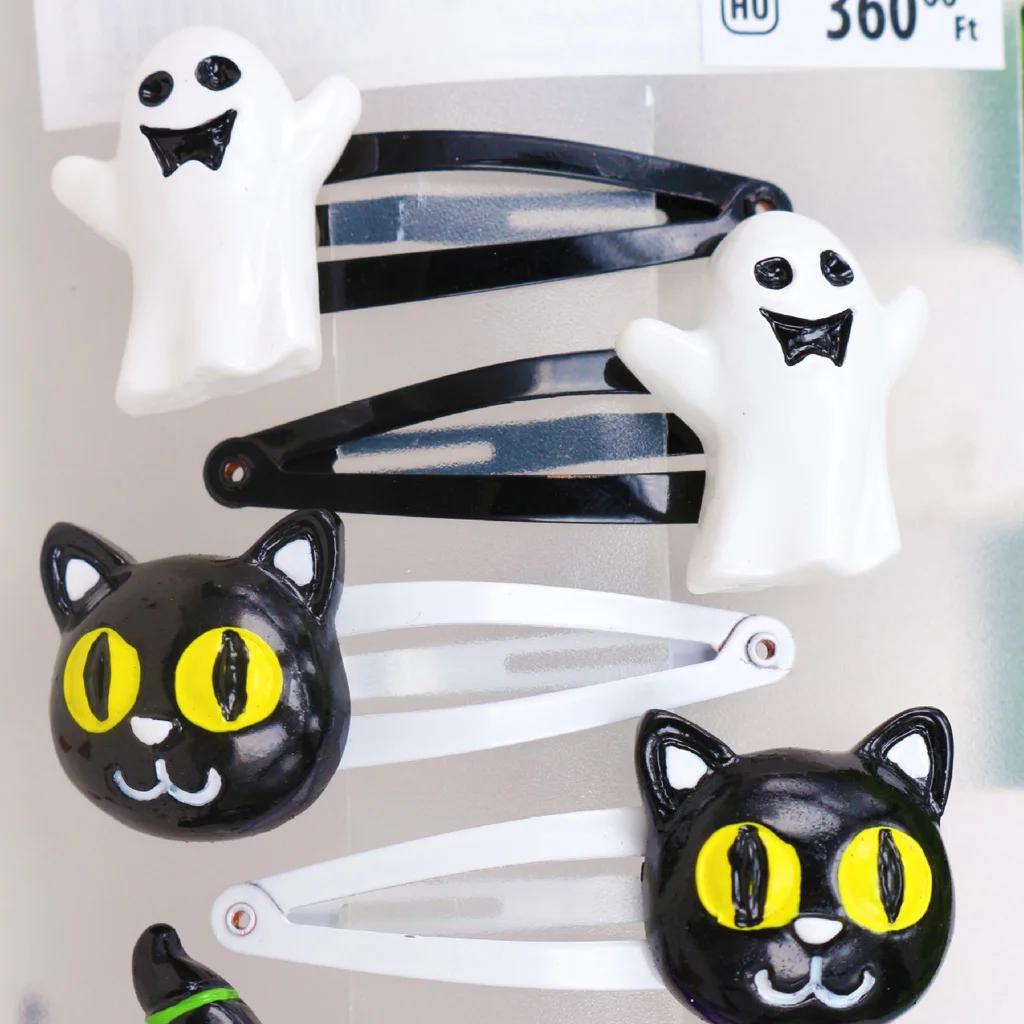 20pcs Flat Back Resin Cabochon Halloween Themes DIY Flatback Embellishment Scrapbooking Crafts Phone Case Decorations