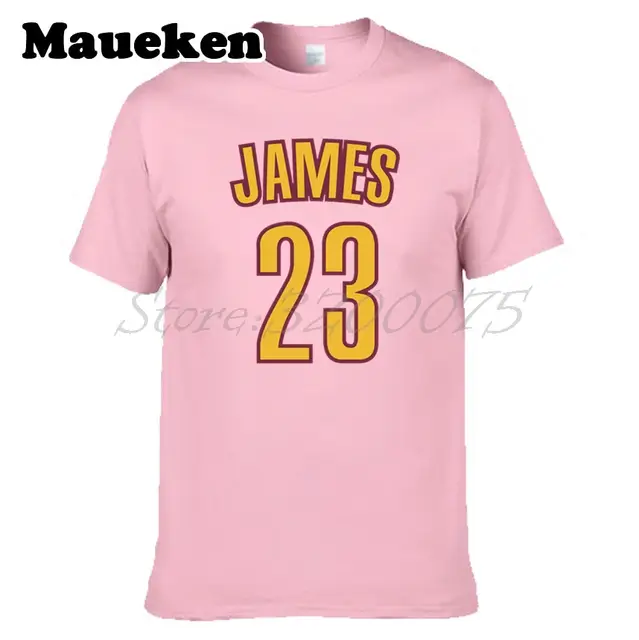 pink lebron james jersey