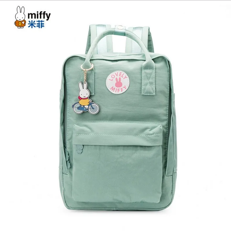 

miffy brand Women Youth Canvas Backpack School Bags for Teenager Girls &boys Bookbag Female Laptop travel Backpacks