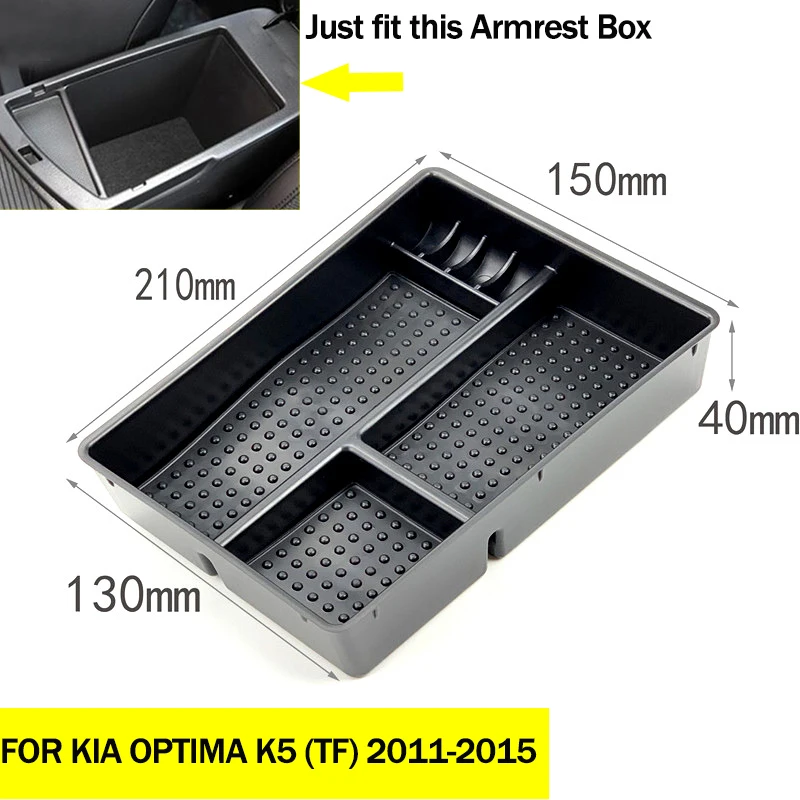 Автомобильный Стайлинг центральный подлокотник ящик для перчаток лоток поддон для Kia Rio K2 K3 K4 K5 KX3 KX7 KX5 Sportage QL Sorento Forte