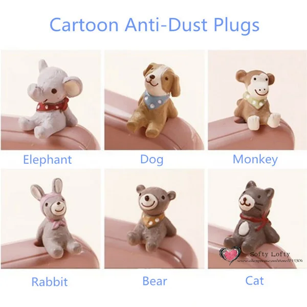 Watching the stars cartoon anti dust plugs - Front