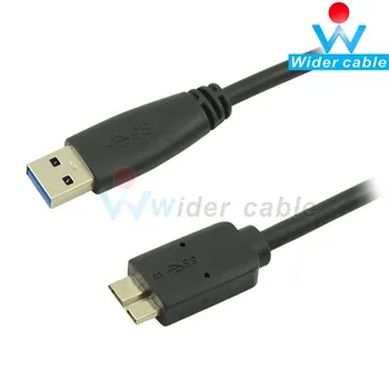 

1m Black Bare Copper USB 3.0 AM to Micro10P Cable USB3.0 Cable