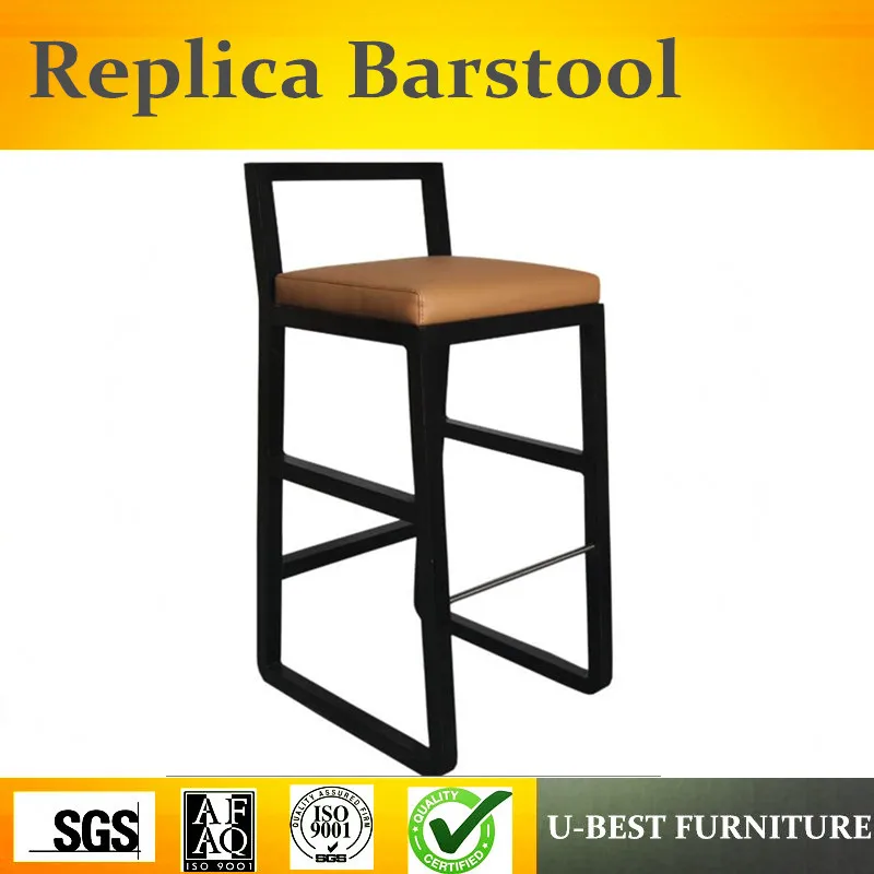 U BEST Top quality European wood stool chair, American bar chairs round