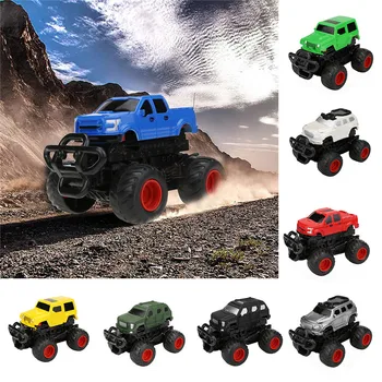 

Mini Vehicle Pull Back Cars with Big Tire Wheel Creative Gifts for Kids voitures petites voitures model machine A1