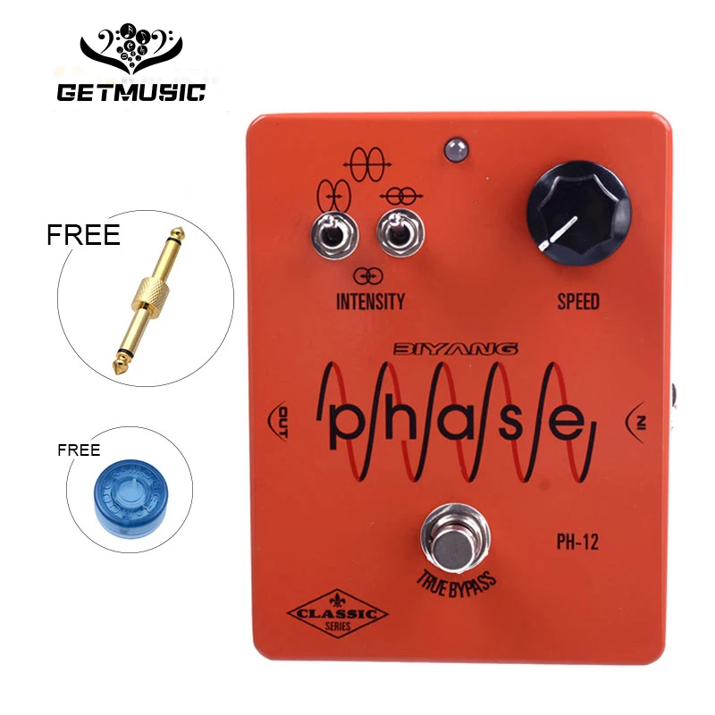 Biyang PH-12 MXR Phase 100 Effect Custom True Bypass контроль скорости педаль эффектов для