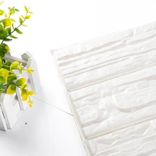 DIY 3D Кирпич PE пены панели обоев номер Наклейка камень украшения тиснением самоклеющиеся Водонепроницаемый ТВ фон 60*30 см
